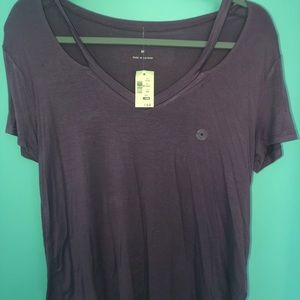 Purple t-shirt